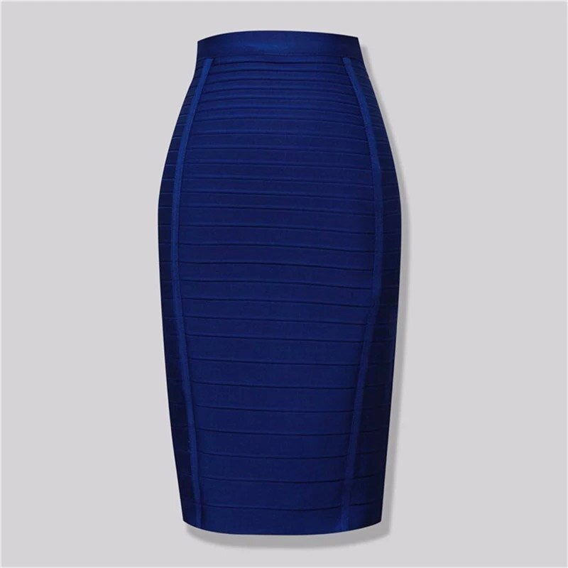 Women's Zipper Bandage Skirt