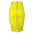 Women's Zipper Bandage Skirt