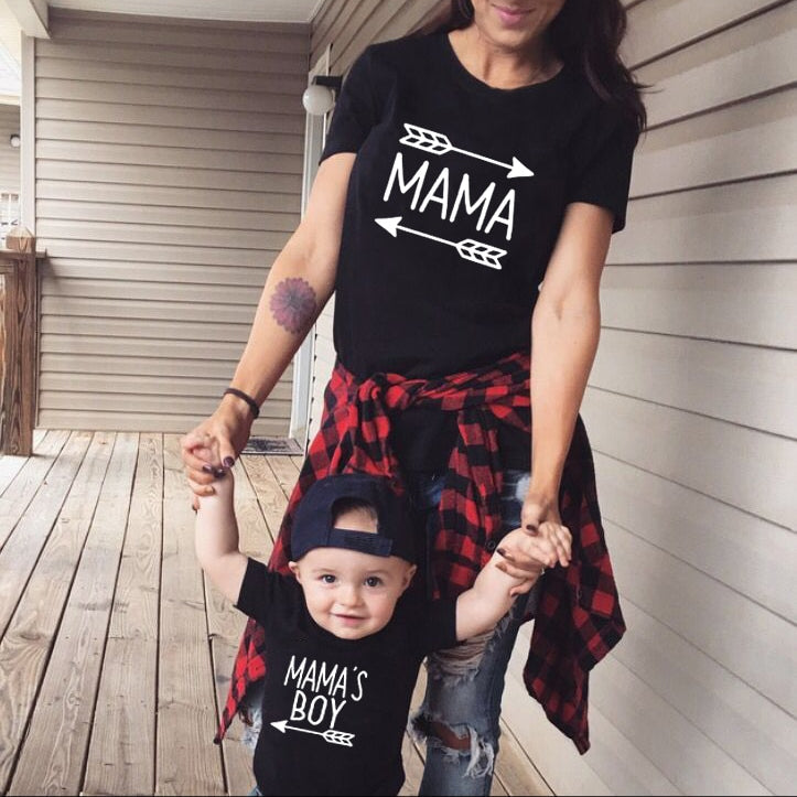"Mama's Boy" Matching T-Shirts